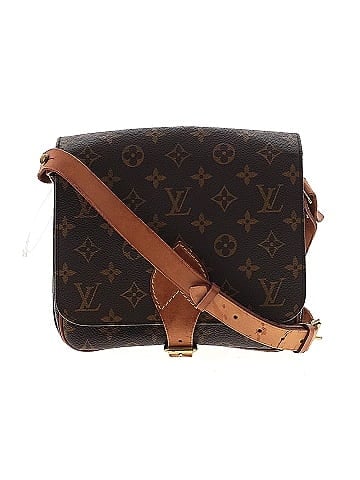 Louis Vuitton Vintage Monogram Canvas Cartouchiere MM Bag (view 1)