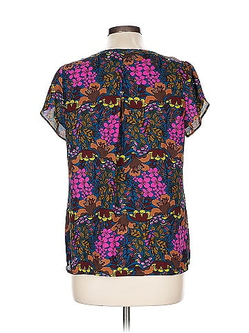 Skies Are Blue Short Sleeve Blouse (view 2)