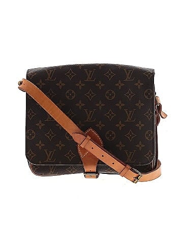 Louis Vuitton Vintage Monogram Canvas Cartouchiere GM Bag (view 1)