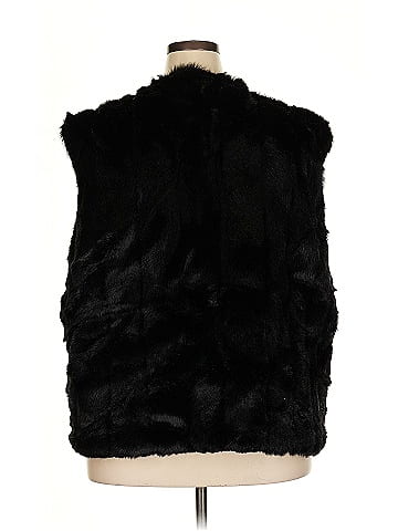Dennis Basso Faux Fur Vest (view 2)