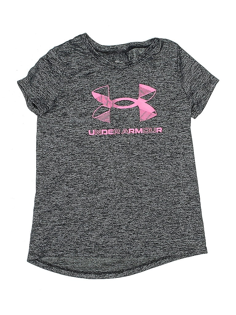 Pre-owned Under Armour Kids' Active T-shirt In Gray