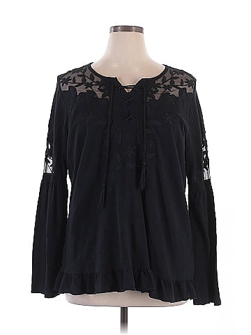Style&Co Long Sleeve Blouse (view 1)