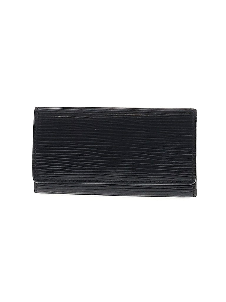 Louis Vuitton 100% Leather Black Epi Leather Multicles 4 Key Holder One size - photo 1