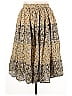White Stag 100% Cotton Paisley Tan Casual Skirt Size 16 - photo 2