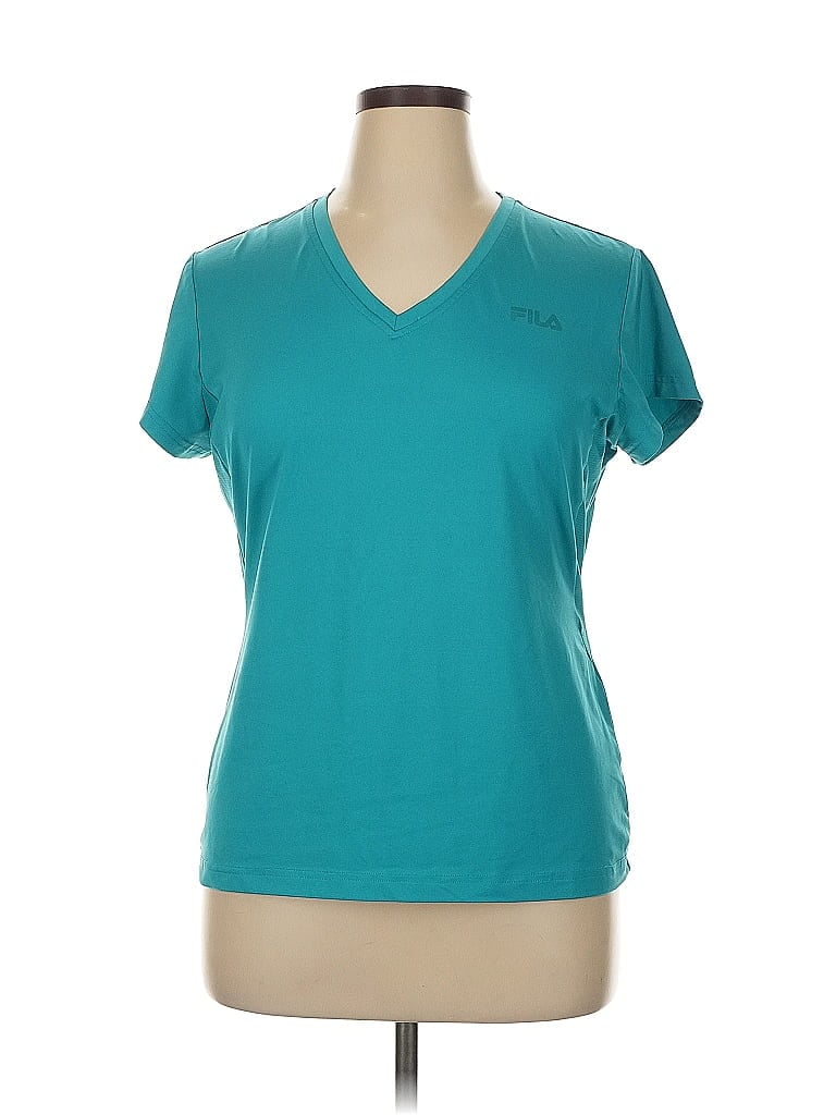Fila Sport Teal Active T-Shirt Size XL - photo 1