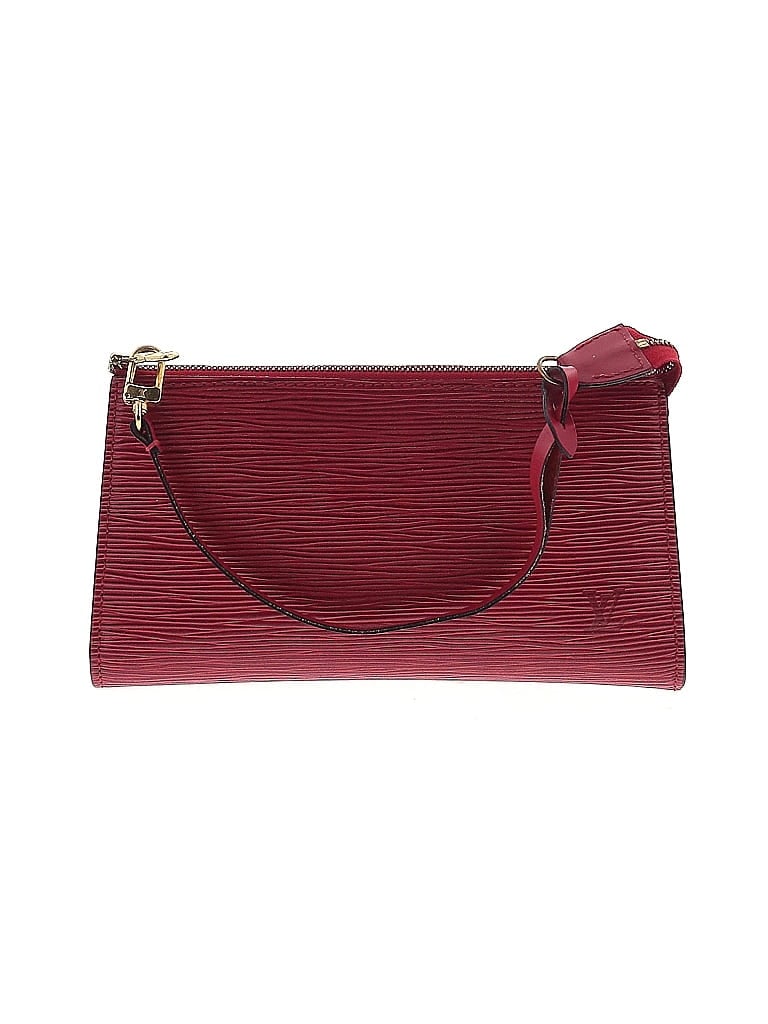 Louis Vuitton 100% Leather Burgundy Red Vintage Epi Leather Accessories Pochette 24 Bag One size - photo 1
