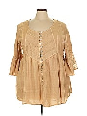 Roaman's 3/4 Sleeve Blouse
