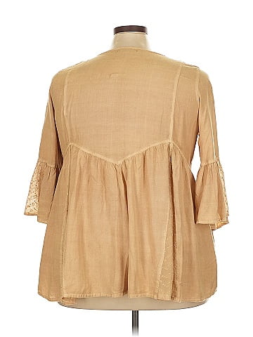 Roaman's 3/4 Sleeve Blouse (view 2)