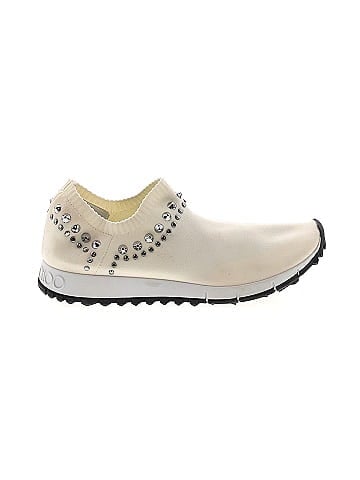Jimmy Choo Studded Knit Sneakers (view 1)
