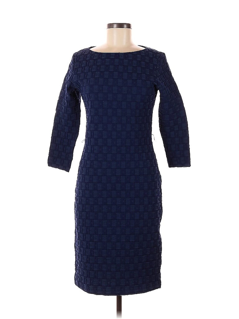 Click to view more detailed imagery on our partner's website Pre-owned Sharagano Cocktail Dress In Blue