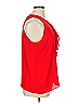 Violet & Claire 100% Polyester Red Sleeveless Blouse Size XL - photo 4