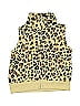 Carter's 100% Polyester Animal Print Gold Tan Vest 3-6 MO / 6 MO - photo 1