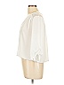 Soho JEANS NEW YORK & COMPANY 100% Polyester Ivory 3/4 Sleeve T-Shirt Size L - photo 5