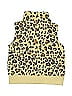 Carter's 100% Polyester Animal Print Gold Tan Vest 3-6 MO / 6 MO - photo 2