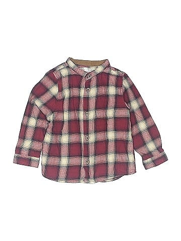 Zara Baby Long Sleeve Button-Down Shirt (view 1)