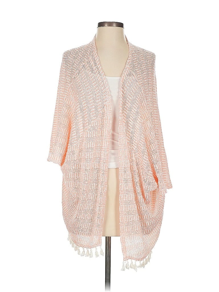 Pre-owned Kori America Cardigan Sweater In Pink
