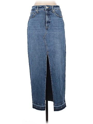 Express Denim Skirt (view 1)