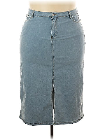 Jeans Denim Skirt (view 1)