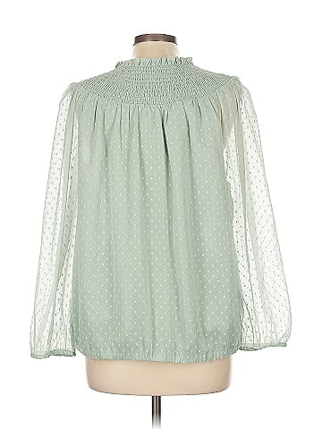 Ann Taylor LOFT 3/4 Sleeve Blouse (view 2)