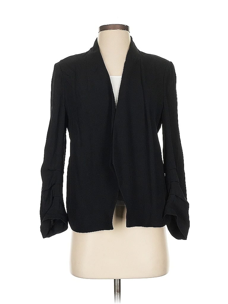 Pre-owned Halogen Blazer Jacket In Black