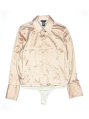 Moda International Long Sleeve Silk Top