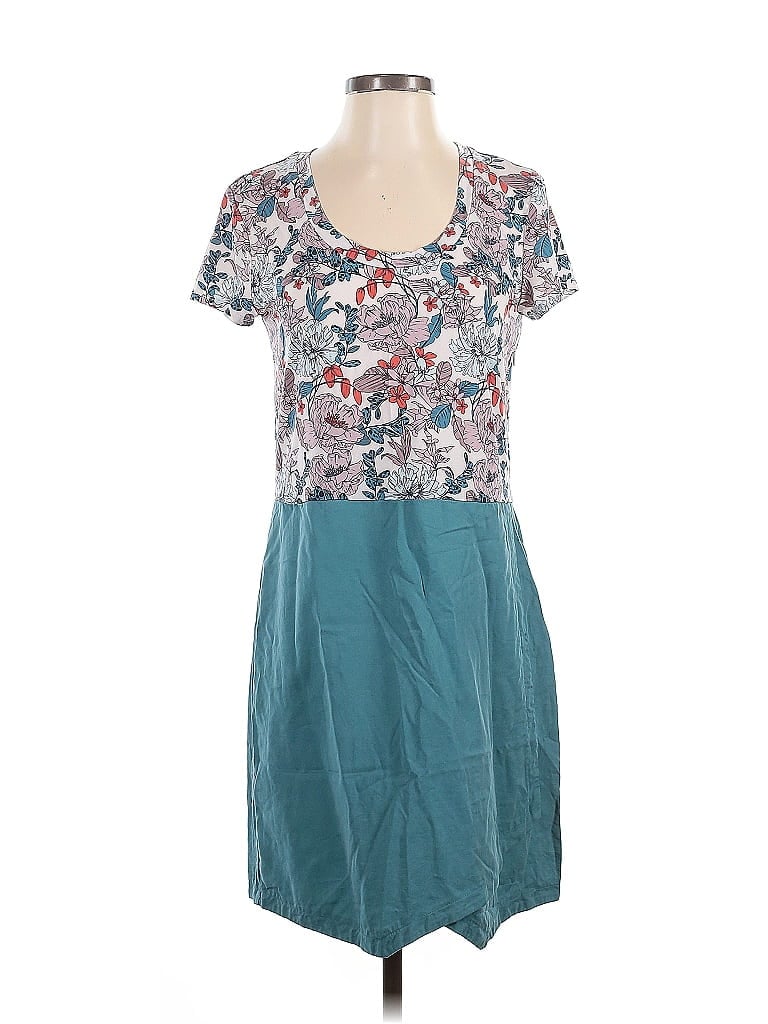 Pre-owned Left Coast By Dolan Casual Dress In Blue