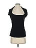 White House Black Market Black Short Sleeve Top Size S - photo 1
