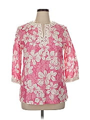 Alfred Dunner 3/4 Sleeve Blouse