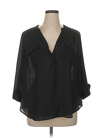 Torrid 3/4 Sleeve Blouse (view 1)
