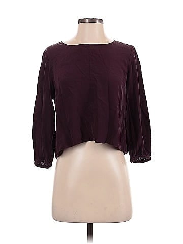 Wilfred 3/4 Sleeve Silk Top (view 1)