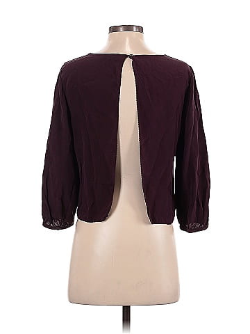 Wilfred 3/4 Sleeve Silk Top (view 2)