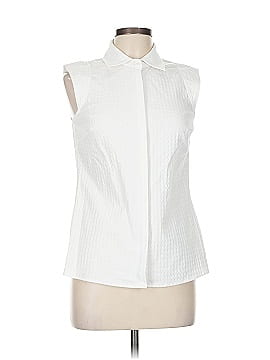 W By Worth Sleeveless Button Down Shirt