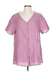 Flax Short Sleeve Blouse