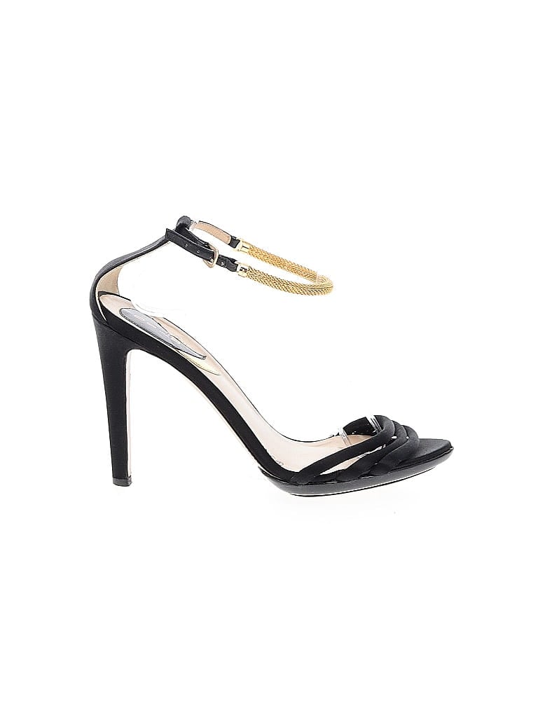 ETRO 100% Leather Black Heels Size EU 39 - photo 1