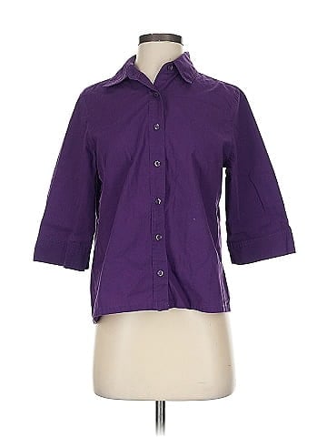 American Sweetheart 3/4 Sleeve Button-Down Shirt (view 1)