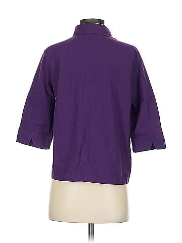 American Sweetheart 3/4 Sleeve Button-Down Shirt (view 2)