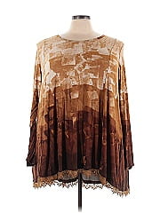 Logo By Lori Goldstein Long Sleeve Blouse