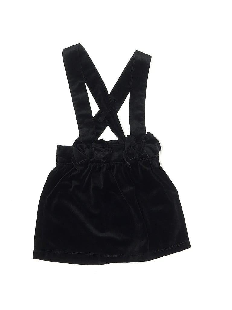 Wonder Nation 100% Polyester Black Overall Dress Size 3T - photo 1