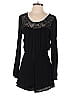 Xhilaration 100% Rayon Black Romper Size S - photo 1