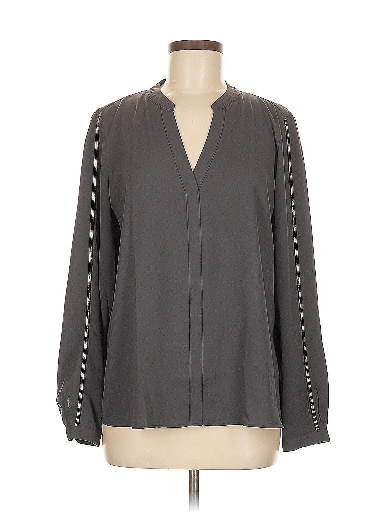 Jennifer Lopez 100% Polyester Gray Long Sleeve T-Shirt Size M - photo 1