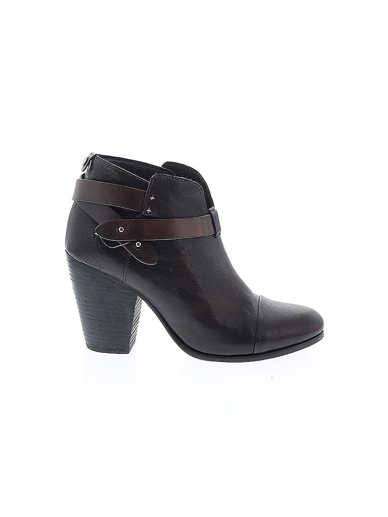 Rag & Bone 100% Leather Brown Ankle Boots Size EU 40 - photo 1