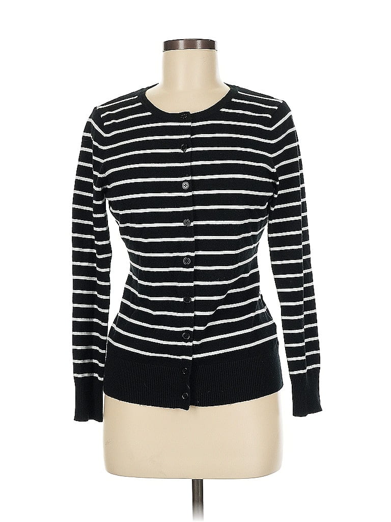 Pre-owned Unbranded Cardigan Sweater In Black