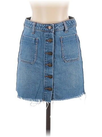BDG Denim Skirt (view 1)