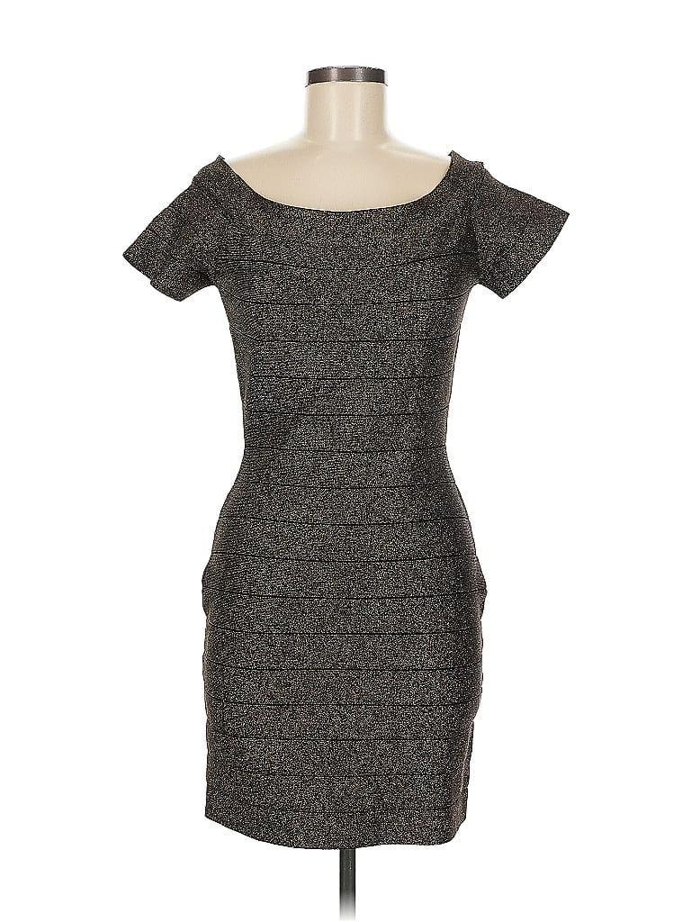 Pre-owned Guess Cocktail Dress In Gray