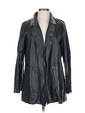 Pull&Bear Faux Leather Jacket (view 1)
