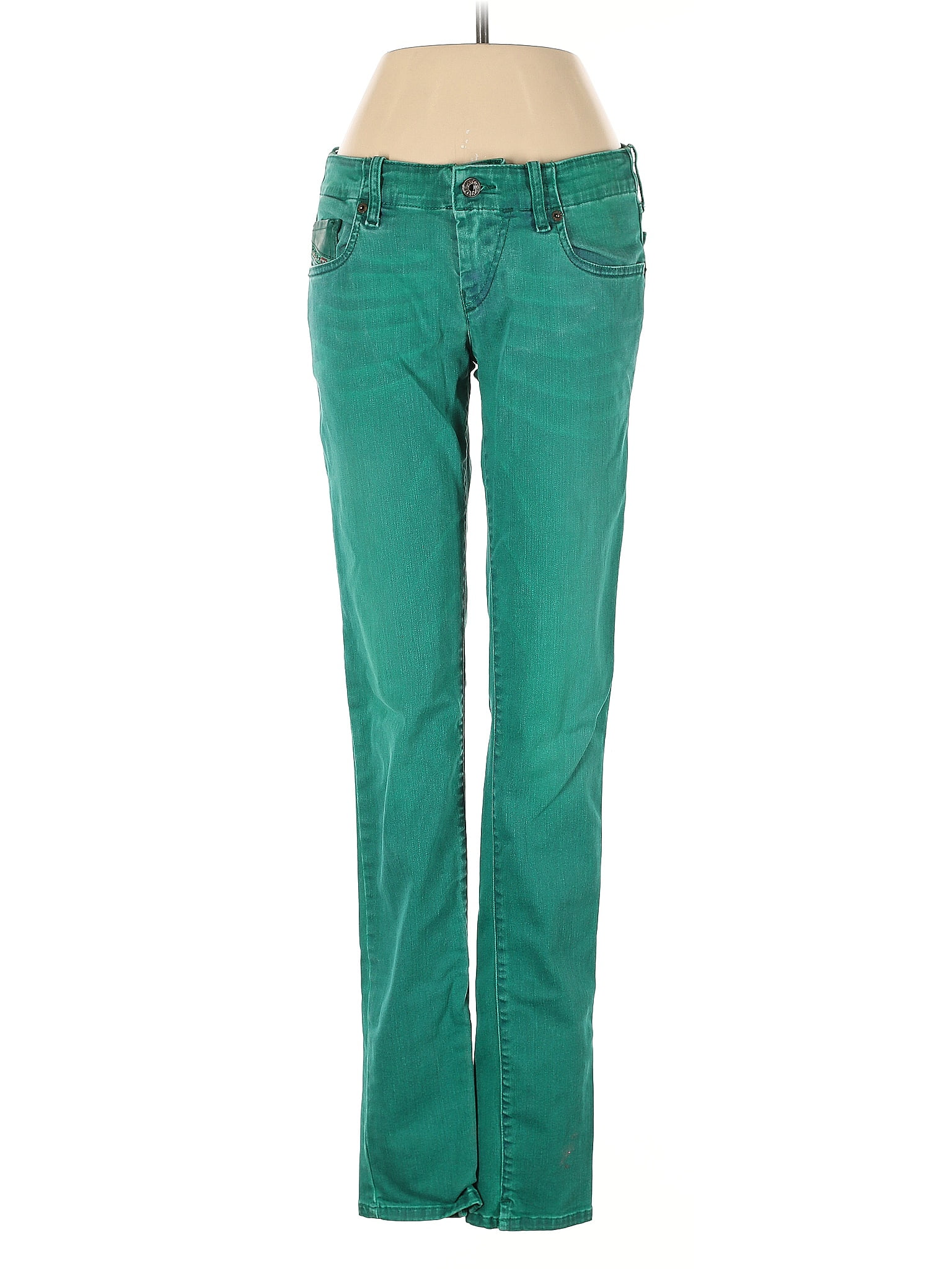 Diesel Teal Jeans Size 26 waist
