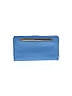Fossil 100% Leather Blue Leather Wallet One size - photo 1