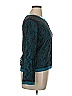 Dana Buchman 100% Nylon Teal Cardigan Size XL - photo 4