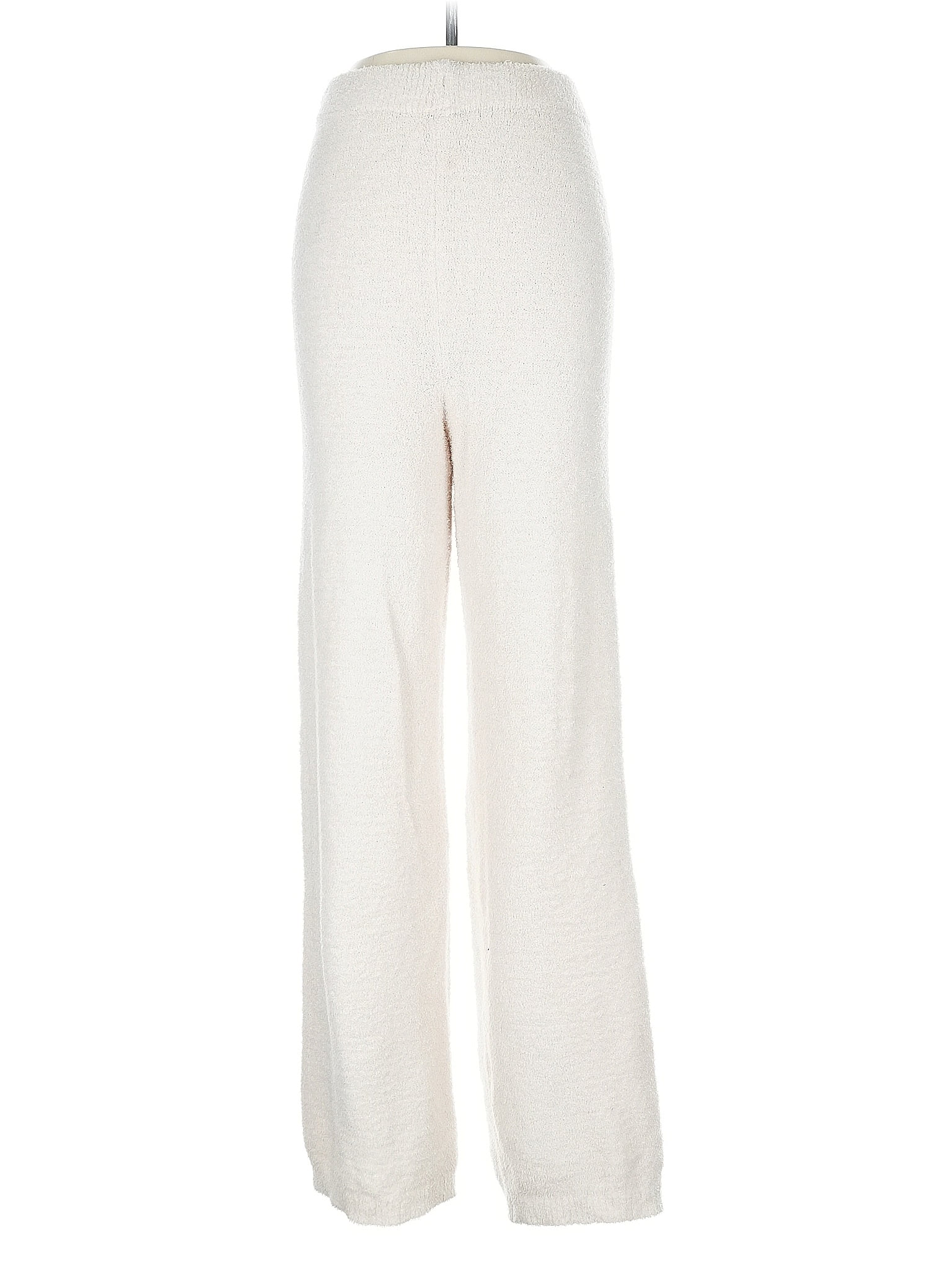 Sincerely Jules 100% Polyester Chevron-herringbone Ivory Casual Pants Size M
