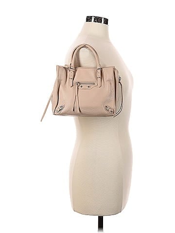 Balenciaga Tomette Calfskin Leather Mini Papier A4 Magnet Tote Bag (view 2)